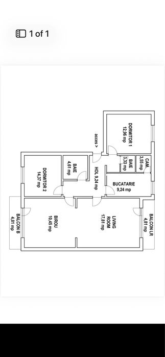 Apartament 4 camere