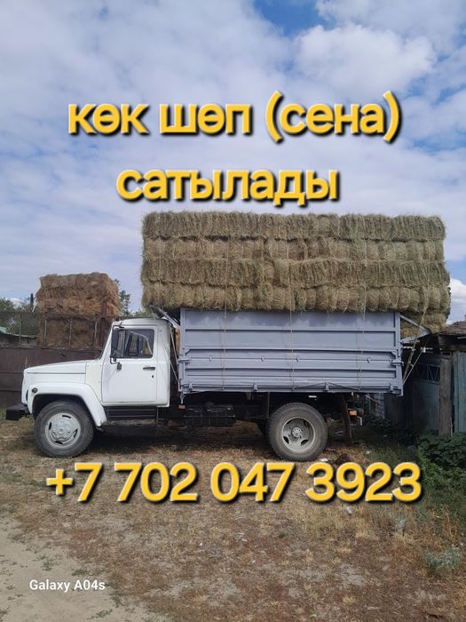 Көк шөп (сена) сатылады