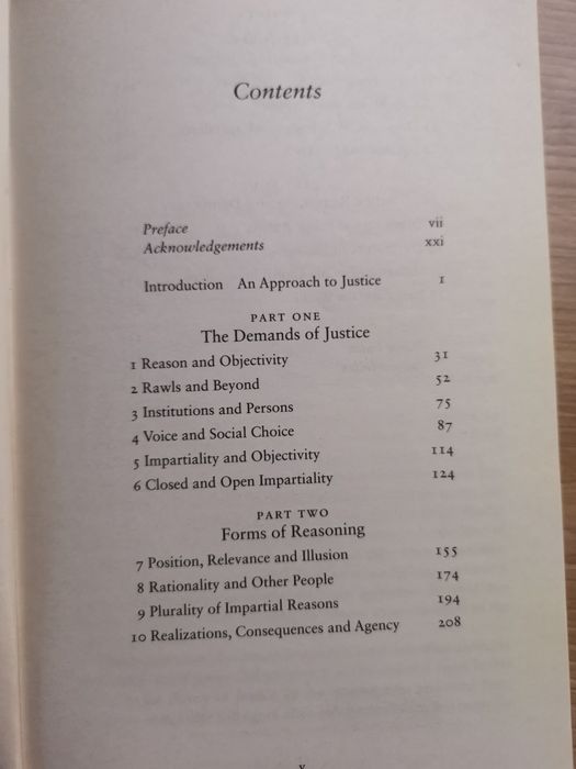 Размисли за спарведливостта