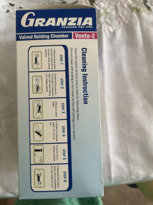 Насадка маска для ингаляторов , спейсер