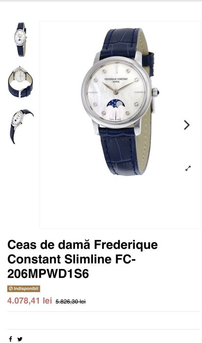 Ceas dama Federique