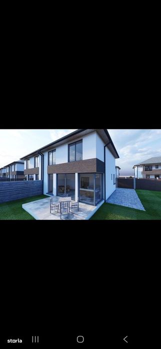 Casa 4 camere tip Duplex , predare la alb sau cheie ,Selimbar-Tr