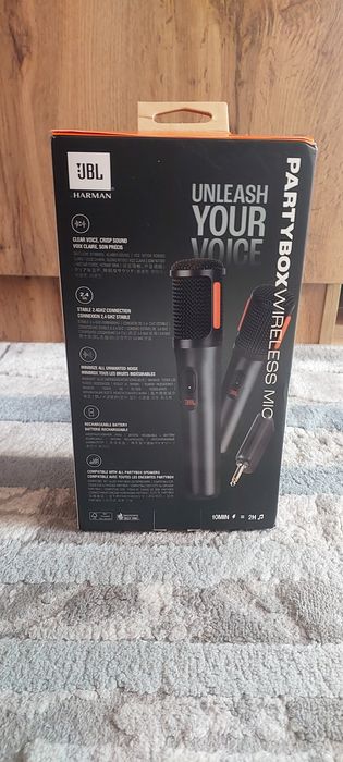 Микрофоны JBL PartyBox Wireless Mic