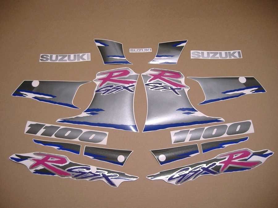 Стикери Сузуки 1100 GSXR 1992-1995г. Suzuki ГСXР лепенки графики 1100W