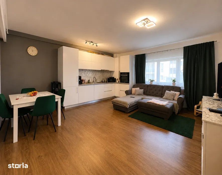 Apartament 3 camere , 68 MP, cu gradina de 40 mp, zona Teilor , parca — fotografia 1