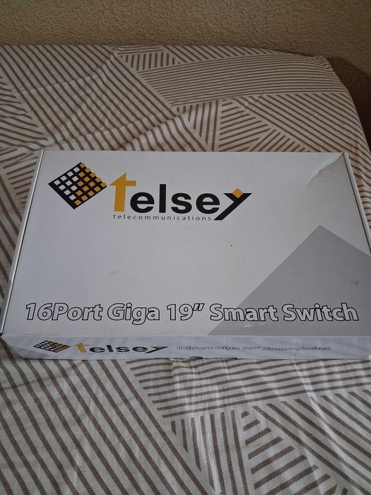 19" управляем (smart) гигабитов суич