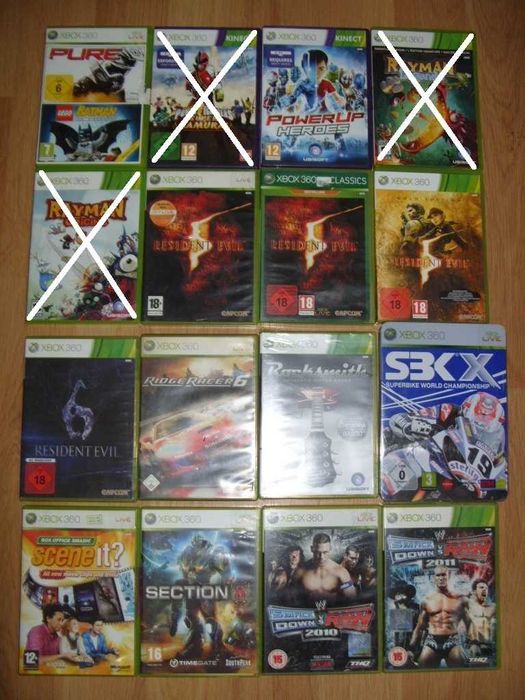Игри за Xbox 360 Част 6 - 35лв за брой