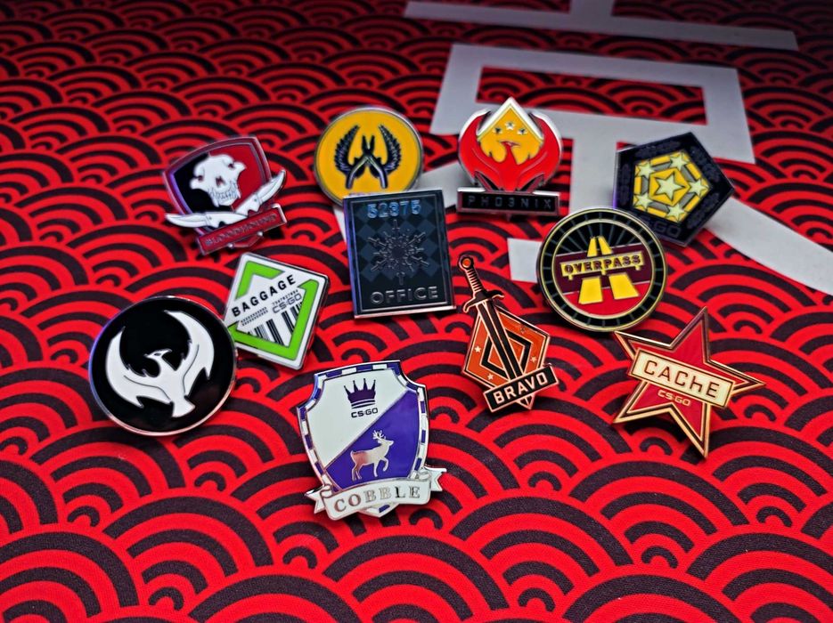 CSGO - CS2 Genuine pins / insigne seria 2 set complet