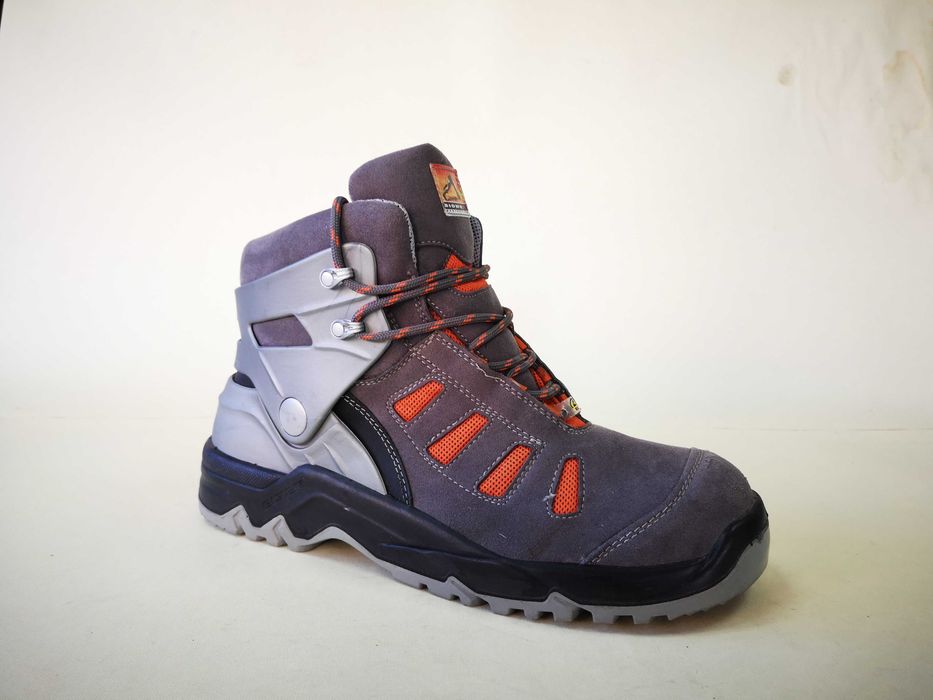 Bocanci lucru PIELE 44 45 ELTEN Protectie bombeu metalic  UVEX ca NOI