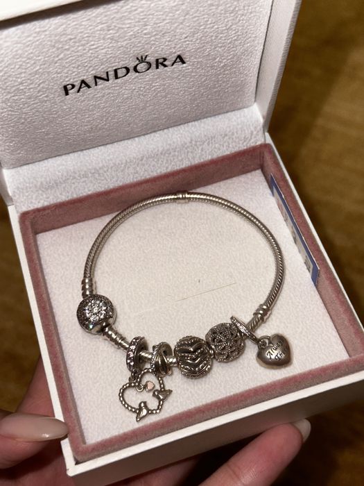 Браслет Pandora серебро