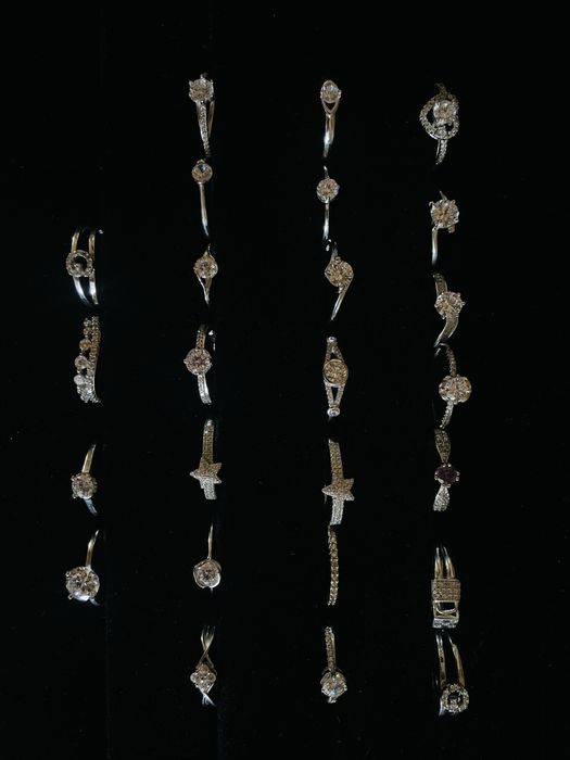 Женские кольца (серебро)