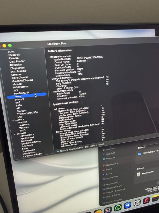 Macbook Pro 14 M4 Pro 24gb ssd 512gb