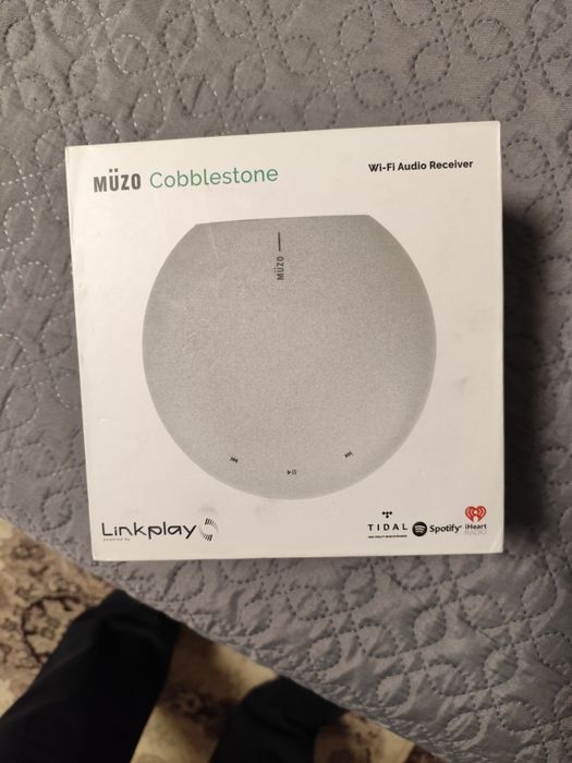 Receiver Audio Wi-Fi MÜZO Cobblestone - Hi-Fi Streaming (Spotify, Tida