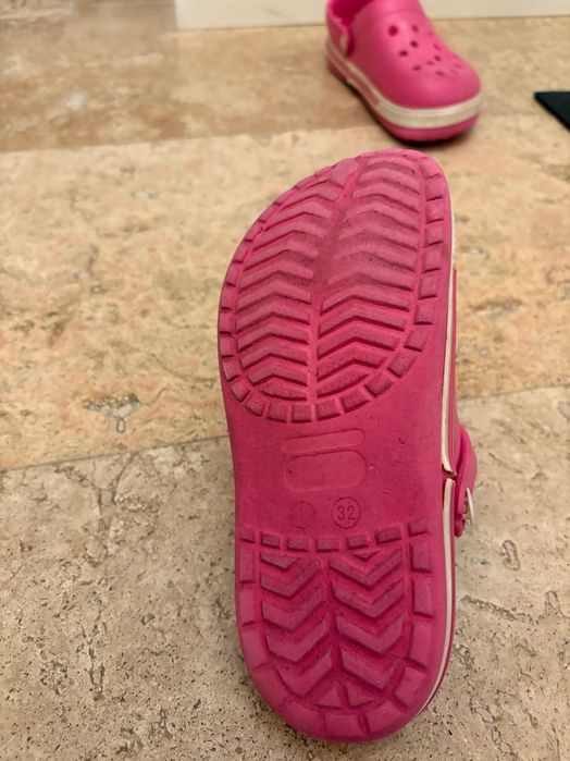 Резиновые тапочки детские размер 32