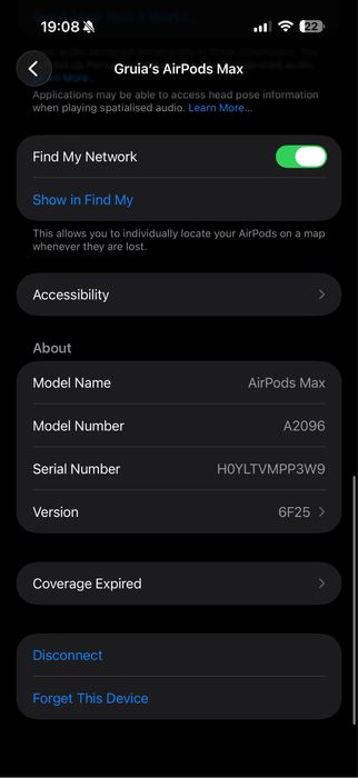 Airpods max gen 1