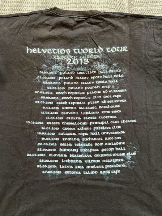 Eluveitie T-shirt Helvetios Tour