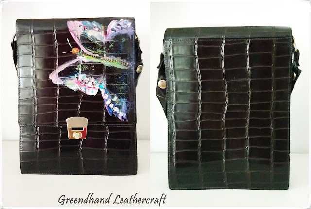 Leathercraft Bags - Piele naturală, lucrată şi pictată manual!