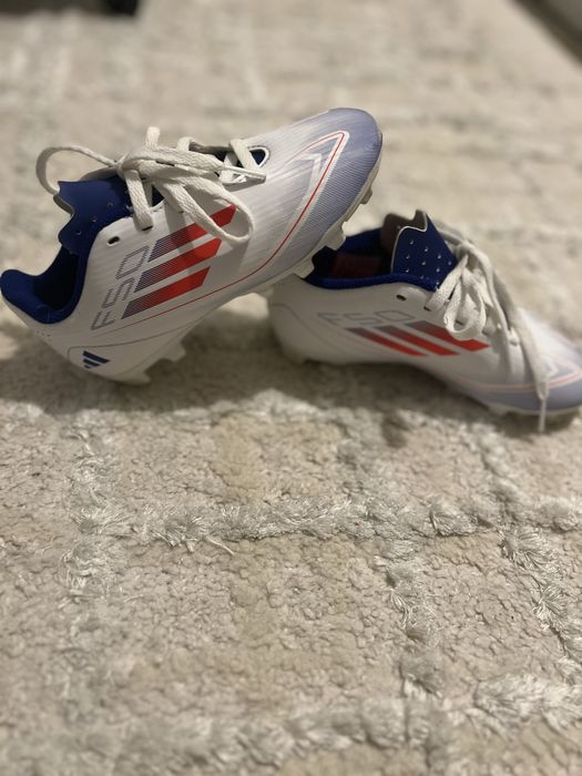 Ghete fotbal copii Adidas F50
