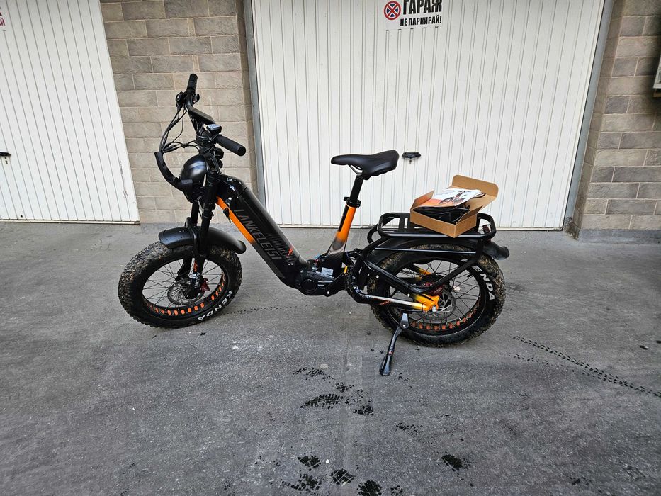 Продавам мощен електрически Fat Bike Lankeleisi RX800 Plus (1000W) – Като нов!