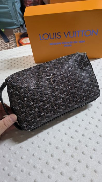 Set 2  piese portofel și geanta . goyard