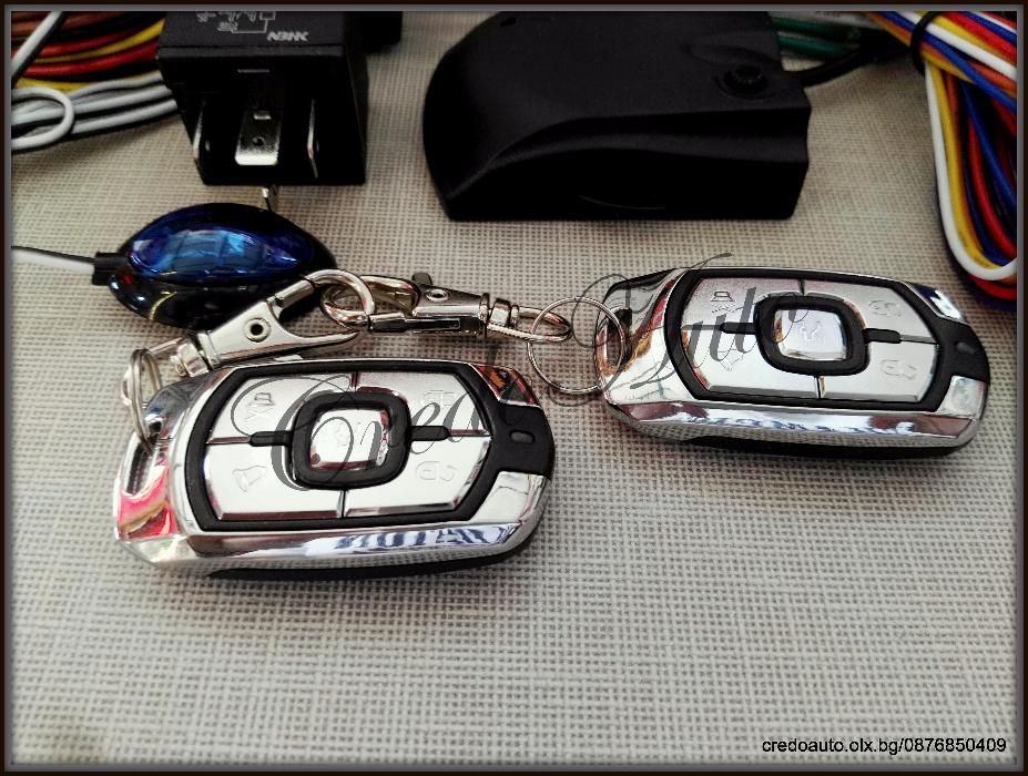 Автомобилна аларма Octopus LQ55.+Вдигане на стъкла+Багажник