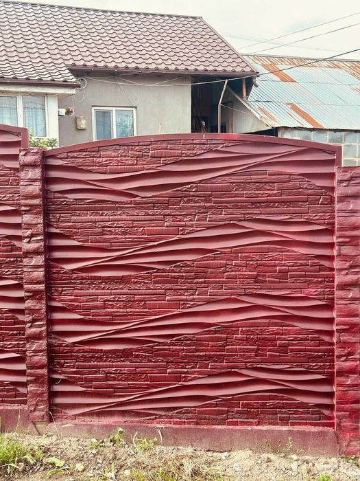 Placi de gard din beton armat