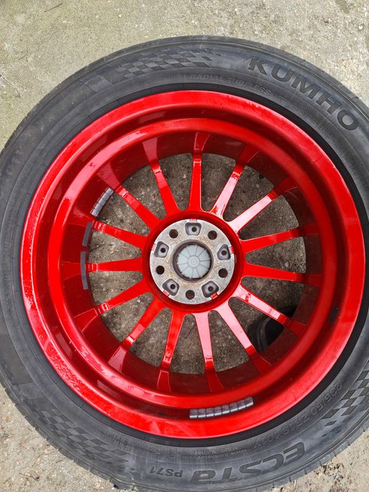 Vand 4 Jante BMW Candy RED, style 32, R18, 8 j, IS/Et +20
