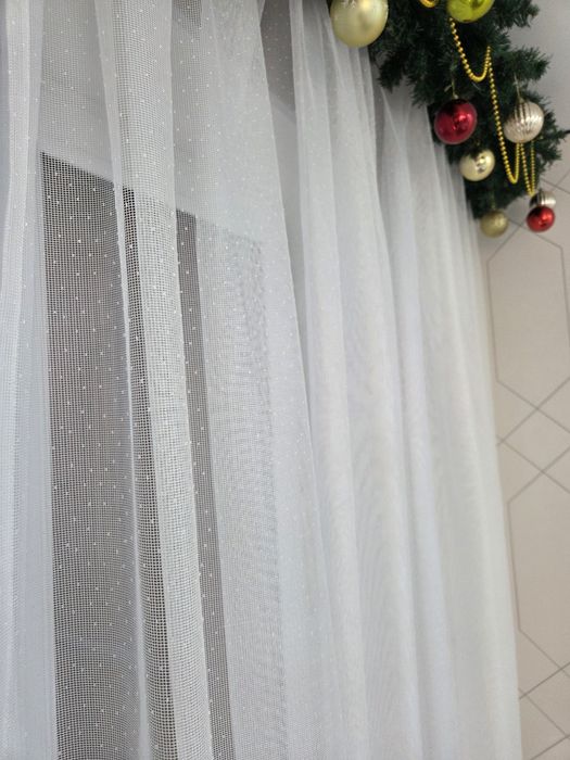 Тюль, 7 м, Сетка, не мнется!