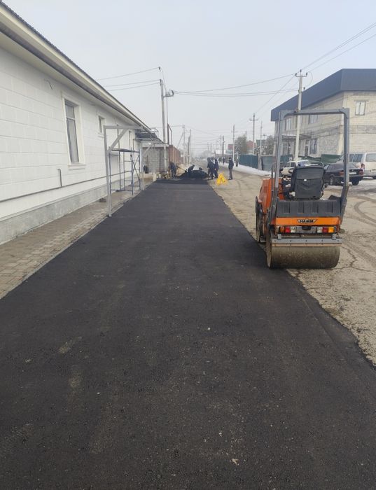 Укладка Асфальта-Брусчатки