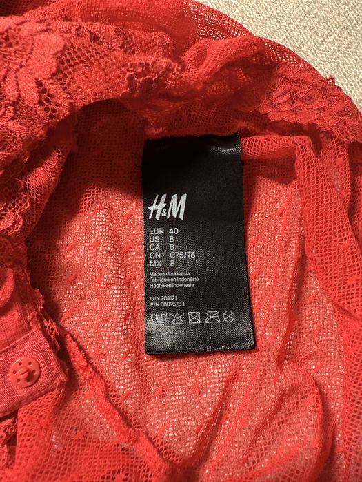 Ново дантелено боди HM