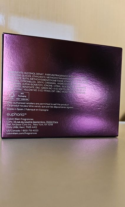 Calvin klein  EUPHORIAА