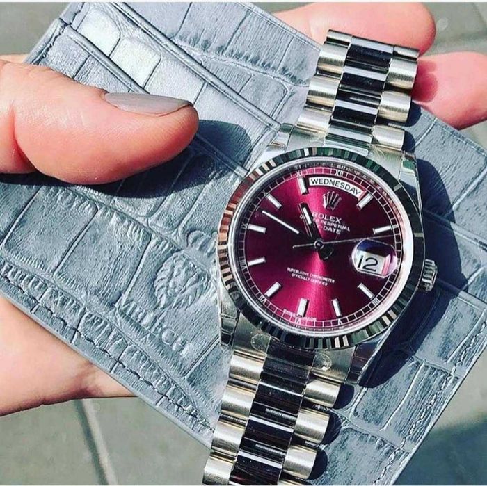 Часовници rolex day-date 38mm Cherry