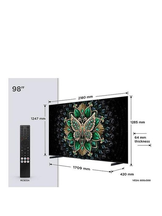Tcl 98C6K QD mini led 144hz