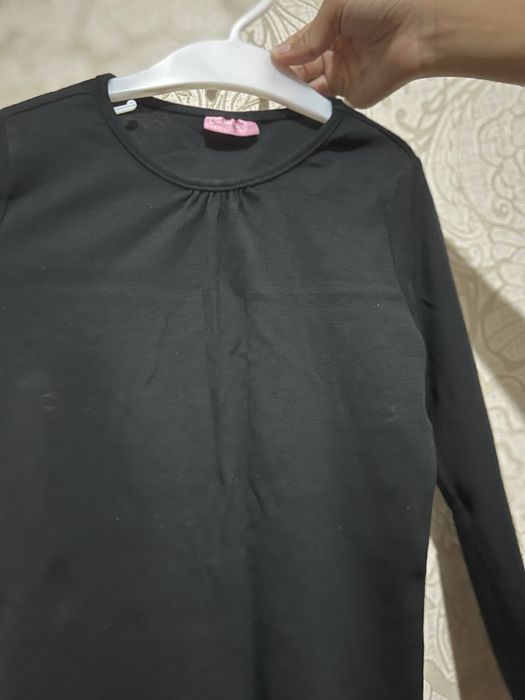 Черная кофта лонгслив LC WAIKIKI