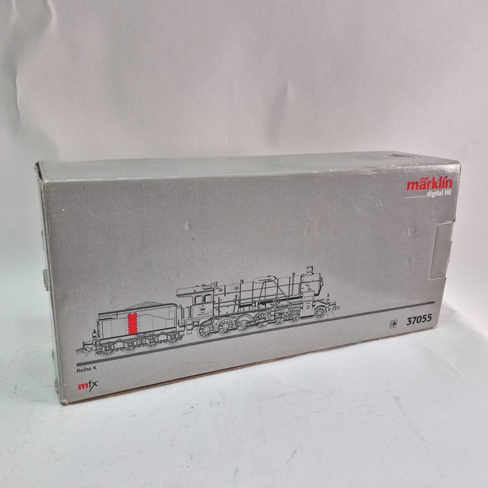 Liquid Money vinde - Macheta Locomotiva cu abur Marklin H0 37055 NOU