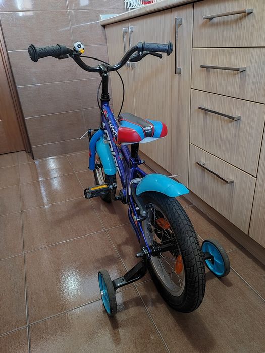 Bicicleta Copii Polar 2023 Rocket - 14 Inch, Albastru