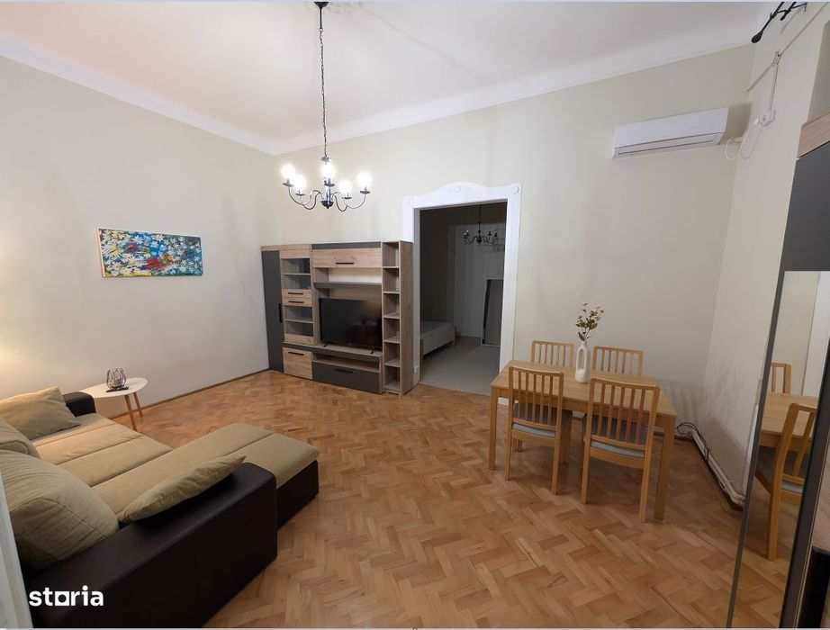 Apartament ultracentral cu doua camere de închiriat
