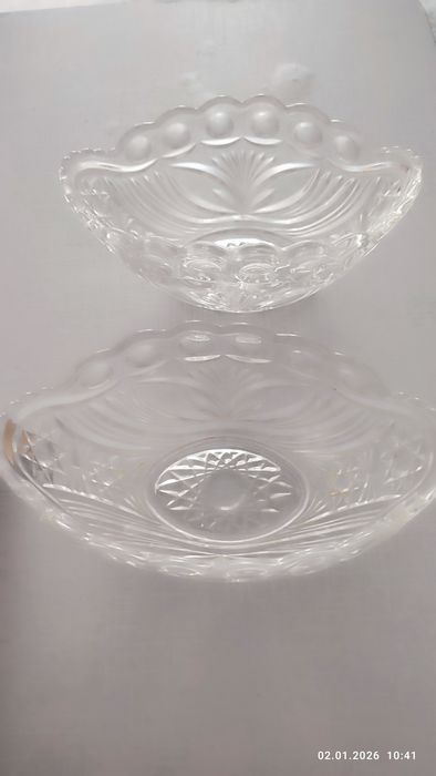 Салатницы хрустальные 2000