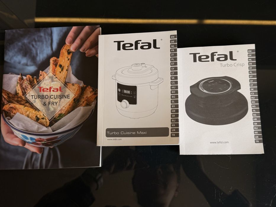 Продавам Мултикукър Tefal Turbo Cuisine & Fry 2-в-1 (7.6L)