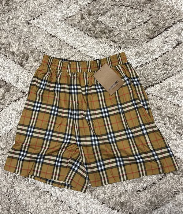 Burberry shorts.