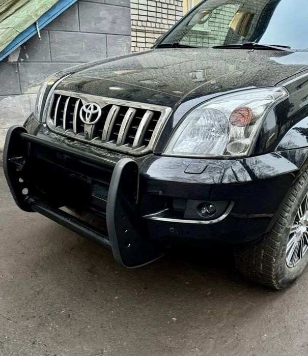 Таран защита бампера Toyota Land Cruiser Prado 120