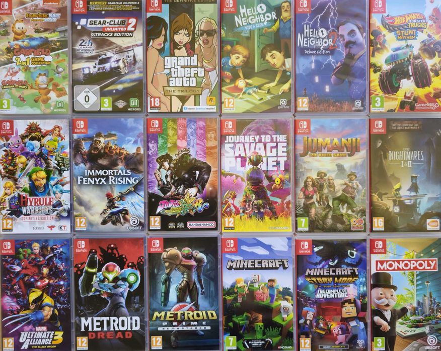 ХИТ игри за Nintendo Switch/Nintendo Switch 2/NS1/NS2/OLED/LITE/Нинтендо