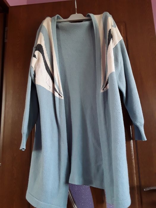 Vând Cardigan Damă Lung Gros Mărimea XL -XXL