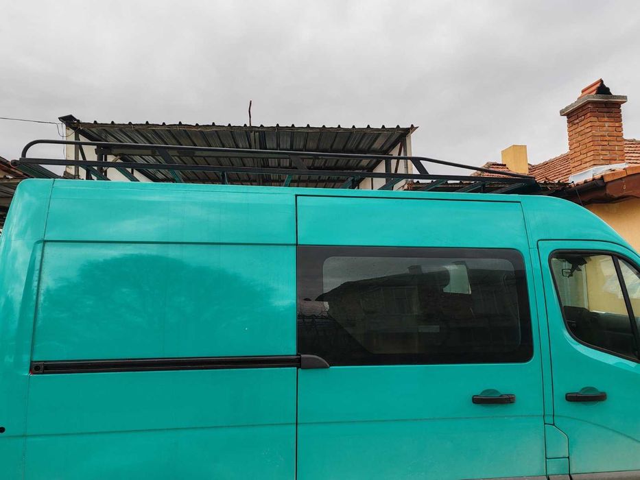 Багажник със стълба за бус