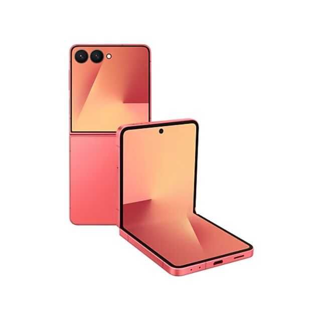 Samsung Galaxy Z Flip 7 5G 256GB Coral red 2г. Гаранция!
