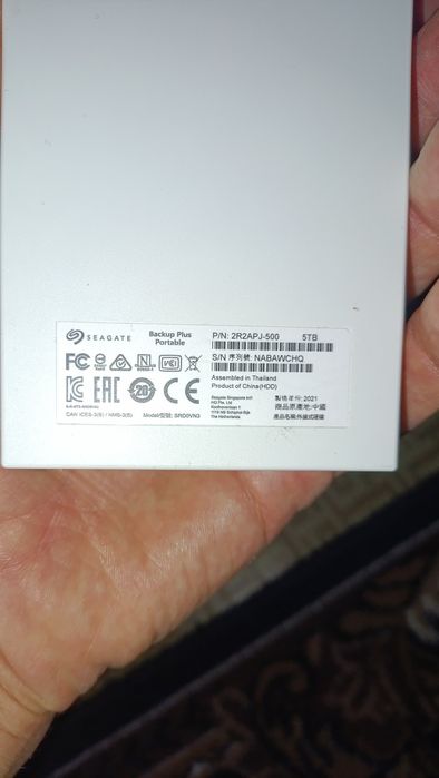 HDD Seagete 5tb внешний в идеальном состоянии