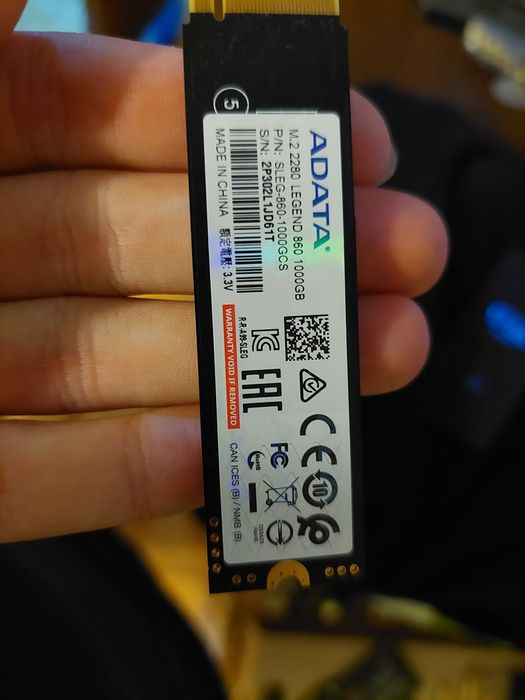 SSD m2sata/nvme/2.5" sata 128/256/1TB Samsung Hynix micron 100%HP