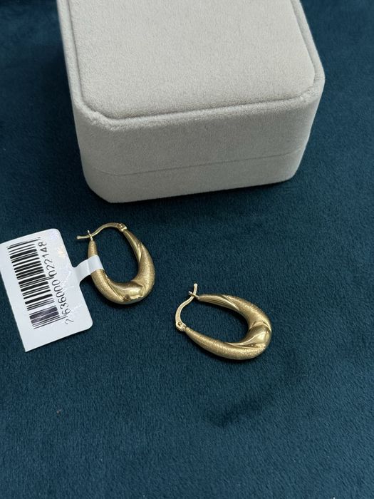 Золотые серьги 585