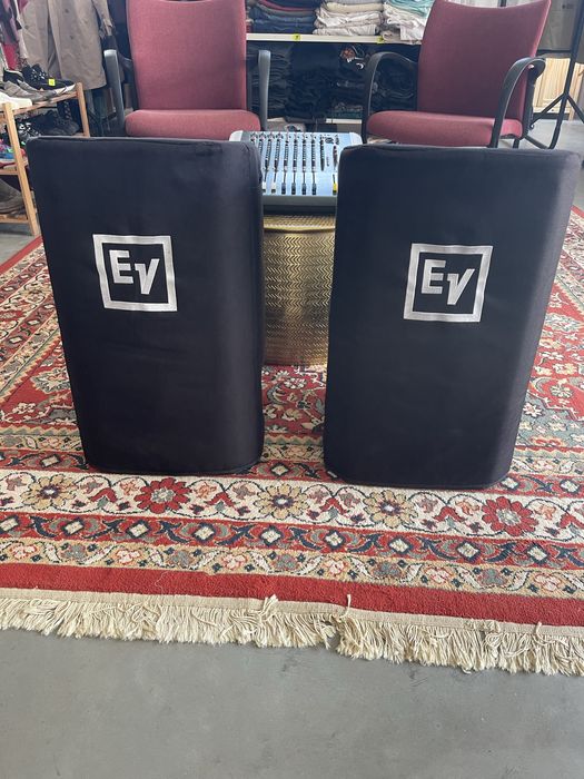 2xElectrovoice ZLX-12P + mixer Soundcraft