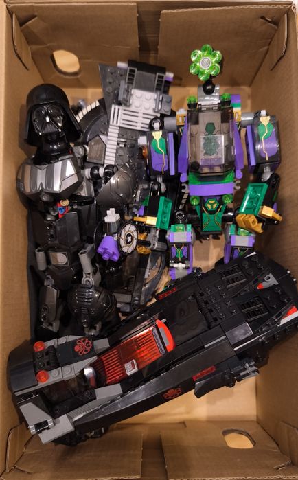 Огромный набор Lego 18 кг (10 коробок) + Биониклы (Bionicle)